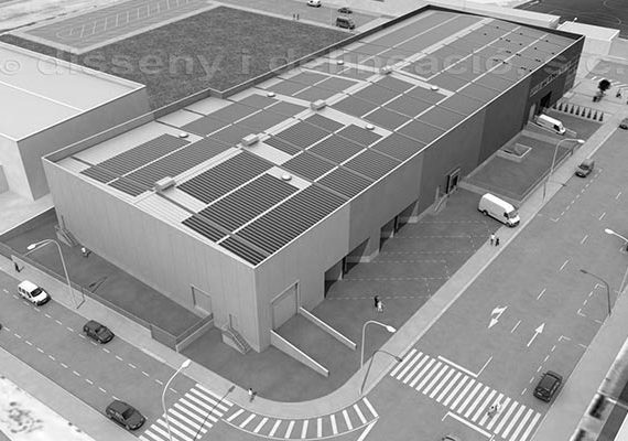 3D Exteriors nau “Diskont”