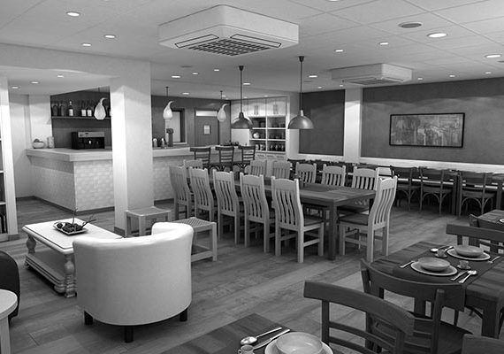 3D Restaurant Fang i Aram
